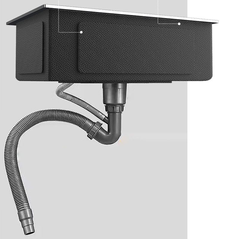 Stainless Steel Kitchen Sink Modern Kitchen Sink with Drain Assembly Clearhalo 'Home Improvement' 'home_improvement' 'home_improvement_kitchen_sinks' 'Kitchen Remodel & Kitchen Fixtures' 'Kitchen Sinks & Faucet Components' 'Kitchen Sinks' 'kitchen_sinks' 1200x1200_895233ca-e779-4b09-b675-ce43796fec55