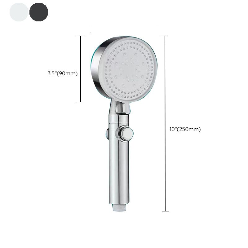 Plastic Shower Head Bathroom Handheld Shower Head with Adjustable Spray Pattern Clearhalo 'Bathroom Remodel & Bathroom Fixtures' 'Home Improvement' 'home_improvement' 'home_improvement_shower_heads' 'Shower Heads' 'shower_heads' 'Showers & Bathtubs Plumbing' 'Showers & Bathtubs' 1200x1200_8954a817-cb1b-4731-8ac2-3630f5eb099d