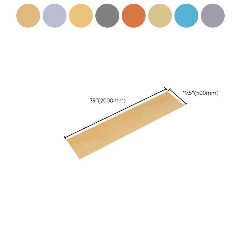 Waterproof PVC Flooring Scratch Proof Peel and Stick PVC Flooring Clearhalo 'Flooring 'Home Improvement' 'home_improvement' 'home_improvement_vinyl_flooring' 'Vinyl Flooring' 'vinyl_flooring' Walls and Ceiling' 1200x1200_898817f8-e447-4595-b9f5-70cf622d758d