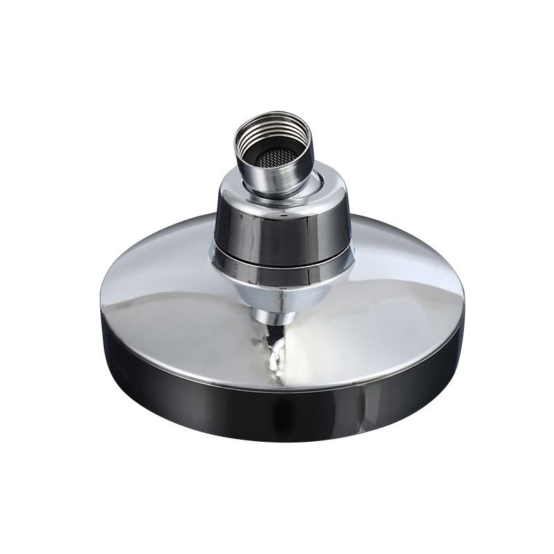 Round Fixed Shower Head Traditional Style Metal 5-inch Fixed Shower Head Clearhalo 'Bathroom Remodel & Bathroom Fixtures' 'Home Improvement' 'home_improvement' 'home_improvement_shower_heads' 'Shower Heads' 'shower_heads' 'Showers & Bathtubs Plumbing' 'Showers & Bathtubs' 1200x1200_899492c1-dbd7-432c-a1f5-aa8993bf661e