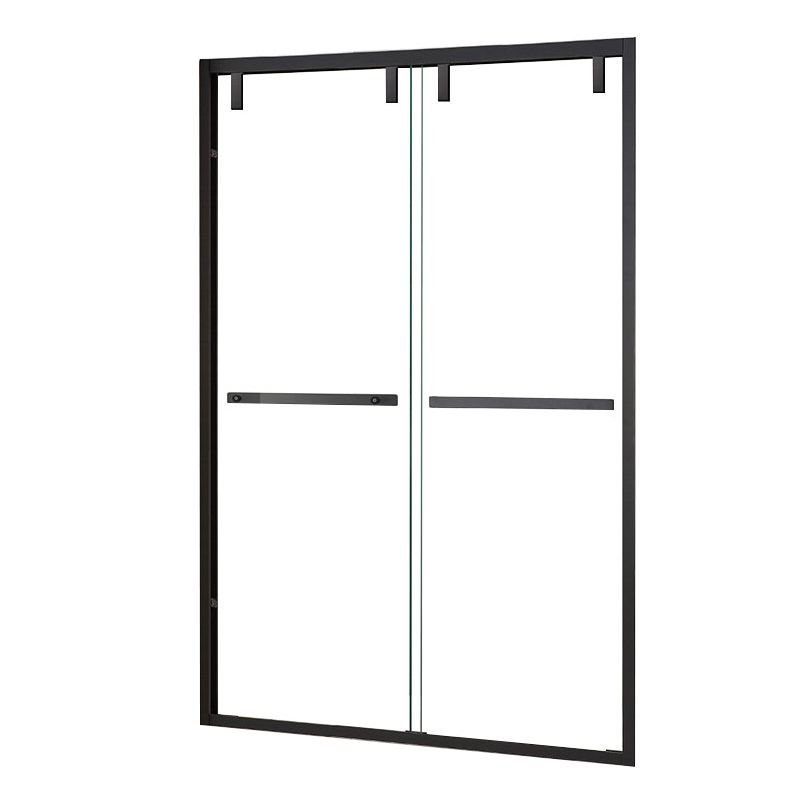 Transparent Tempered Shower Bath Door Scratch Resistant Shower Door Clearhalo 'Bathroom Remodel & Bathroom Fixtures' 'Home Improvement' 'home_improvement' 'home_improvement_shower_tub_doors' 'Shower and Tub Doors' 'shower_tub_doors' 'Showers & Bathtubs' 1200x1200_89baea34-d573-4b79-8341-7c9b5d964272