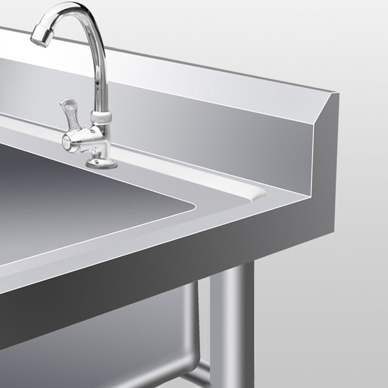 Contemporary Style Kitchen Sink All-in-one Stainless Steel Kitchen Sink Clearhalo 'Home Improvement' 'home_improvement' 'home_improvement_kitchen_sinks' 'Kitchen Remodel & Kitchen Fixtures' 'Kitchen Sinks & Faucet Components' 'Kitchen Sinks' 'kitchen_sinks' 1200x1200_89bc4a64-d7d4-4eab-a44b-e005fc83c46d