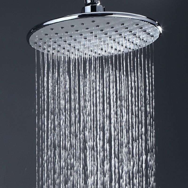 Shower System Rain Massage Jet Round Adjustable Spray Pattern Shower Trim Clearhalo 'Bathroom Remodel & Bathroom Fixtures' 'Home Improvement' 'home_improvement' 'home_improvement_shower_faucets' 'Shower Faucets & Systems' 'shower_faucets' 'Showers & Bathtubs Plumbing' 'Showers & Bathtubs' 1200x1200_89c30455-3bb0-4b8b-a783-e98d924d61f5
