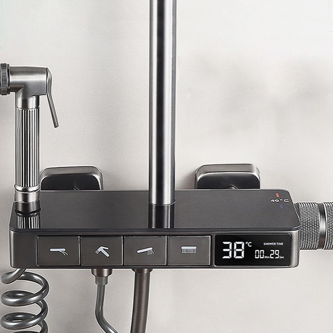 Shower Trim Square Massage Jet Handheld Shower Head Shower System Clearhalo 'Bathroom Remodel & Bathroom Fixtures' 'Home Improvement' 'home_improvement' 'home_improvement_shower_faucets' 'Shower Faucets & Systems' 'shower_faucets' 'Showers & Bathtubs Plumbing' 'Showers & Bathtubs' 1200x1200_89c7ae7c-1624-4afe-b2b9-6dc389c0ad3a