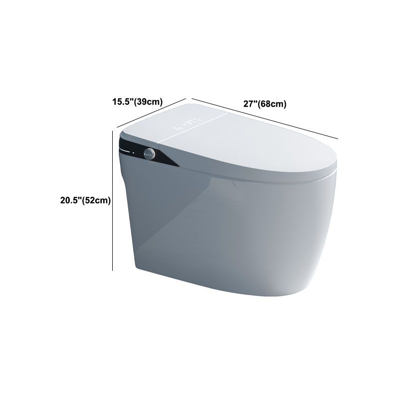 Smart One Piece Toilet Concealed Tank Elongated Toilet with Automatic Flush Clearhalo 'Bathroom Remodel & Bathroom Fixtures' 'Home Improvement' 'home_improvement' 'home_improvement_toilets' 'Toilets & Bidets' 'Toilets' 1200x1200_89cfe85d-62db-4aef-82e6-f505b3ae30ff