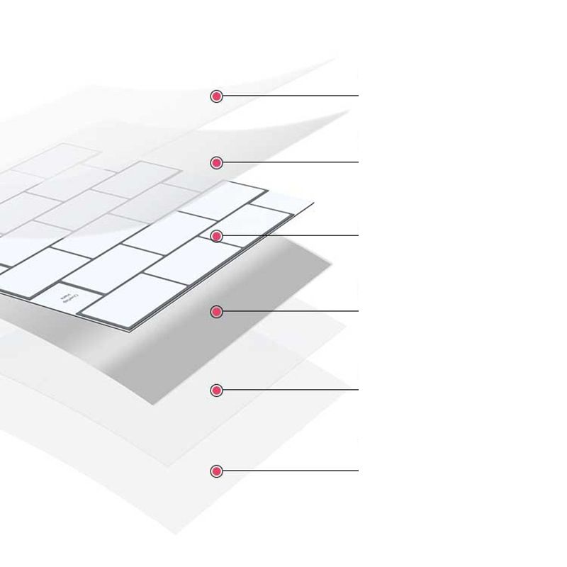 White Subway Tile Water Resistant Peel & Stick Tile for Kitchen Backsplash Clearhalo 'Flooring 'Home Improvement' 'home_improvement' 'home_improvement_peel_stick_blacksplash' 'Peel & Stick Backsplash Tile' 'peel_stick_blacksplash' 'Walls & Ceilings' Walls and Ceiling' 1200x1200_89d20445-975c-41b0-b034-7424dce2735e