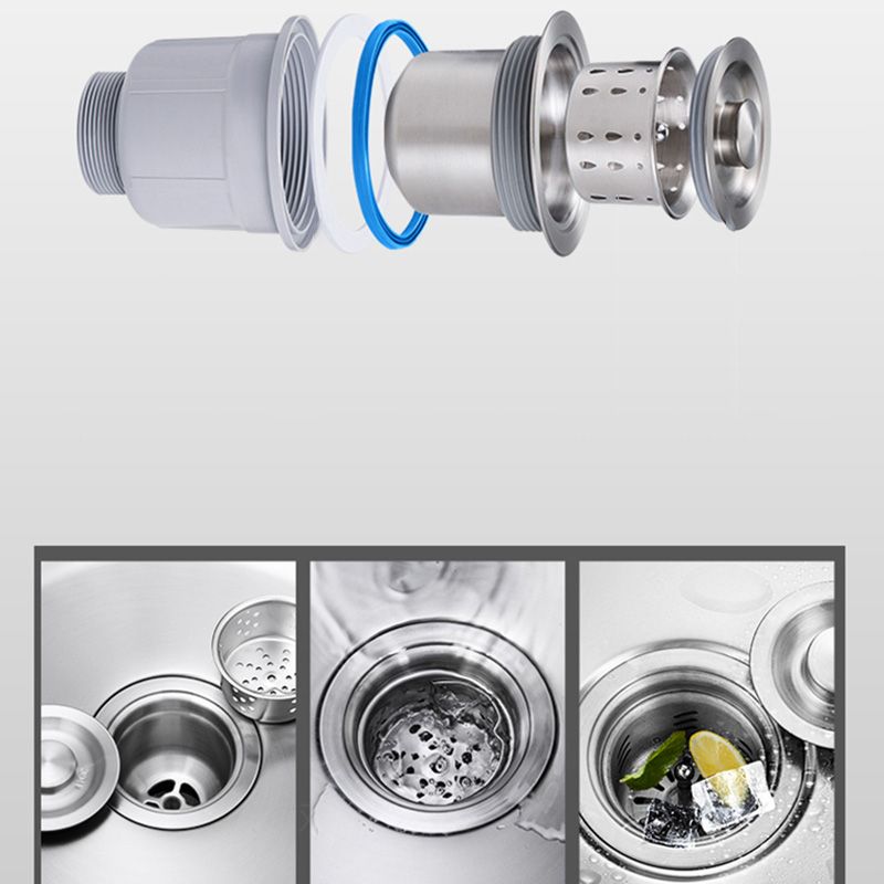 Contemporary Style Kitchen Sink Stainless Steel Double Basin Drop-In Kitchen Sink Clearhalo 'Home Improvement' 'home_improvement' 'home_improvement_kitchen_sinks' 'Kitchen Remodel & Kitchen Fixtures' 'Kitchen Sinks & Faucet Components' 'Kitchen Sinks' 'kitchen_sinks' 1200x1200_89d4fb88-7b36-41a6-9cbe-fd29320652ab