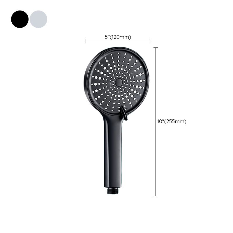 Contemporary Round Shower Head Pure Color Handheld Shower Head Clearhalo 'Bathroom Remodel & Bathroom Fixtures' 'Home Improvement' 'home_improvement' 'home_improvement_shower_heads' 'Shower Heads' 'shower_heads' 'Showers & Bathtubs Plumbing' 'Showers & Bathtubs' 1200x1200_8a02ced6-ebae-442e-a5a3-19816eb1eee0