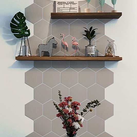 Peel and Stick Tiles Hexagonal Peel and Stick Backsplash 20 Pack for Bathroom Clearhalo 'Flooring 'Home Improvement' 'home_improvement' 'home_improvement_peel_stick_blacksplash' 'Peel & Stick Backsplash Tile' 'peel_stick_blacksplash' 'Walls & Ceilings' Walls and Ceiling' 1200x1200_8a055cfd-d907-4164-aecc-5f4f5f0ec2bc