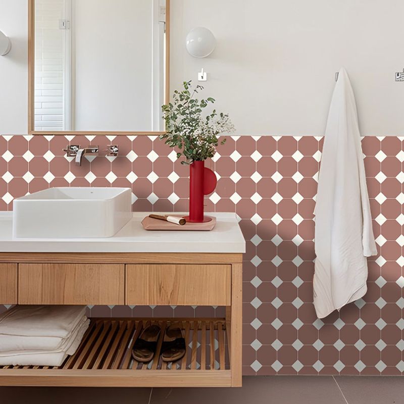 Hexagonal Mosaic Peel & Stick Tile Water Resistant Tile for Backsplash Wall Clearhalo 'Flooring 'Home Improvement' 'home_improvement' 'home_improvement_peel_stick_blacksplash' 'Peel & Stick Backsplash Tile' 'peel_stick_blacksplash' 'Walls & Ceilings' Walls and Ceiling' 1200x1200_8a26876e-9c07-4e60-b382-0def8dd41026