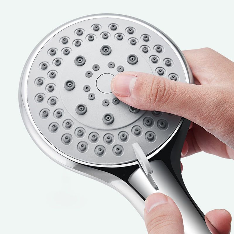 Modern Handheld Shower Head Self-Cleaning Wall-Mount Shower Head Clearhalo 'Bathroom Remodel & Bathroom Fixtures' 'Home Improvement' 'home_improvement' 'home_improvement_shower_heads' 'Shower Heads' 'shower_heads' 'Showers & Bathtubs Plumbing' 'Showers & Bathtubs' 1200x1200_8a4d1c5e-6c17-4884-8d20-7aa162abc7de