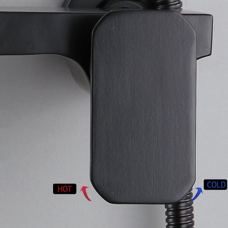 Modern Oval Swivel Shower Stainless Steel Shower Head Shower Faucet on Wall Clearhalo 'Bathroom Remodel & Bathroom Fixtures' 'Home Improvement' 'home_improvement' 'home_improvement_shower_faucets' 'Shower Faucets & Systems' 'shower_faucets' 'Showers & Bathtubs Plumbing' 'Showers & Bathtubs' 1200x1200_8a8ad644-b6d1-4def-895c-e3790ad64b11