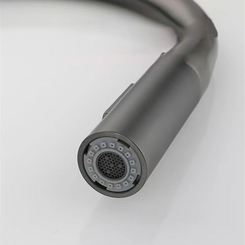 Modern Copper Kitchen Sink Faucet Single Handle High Arc Kitchen Faucet Clearhalo 'Home Improvement' 'home_improvement' 'home_improvement_kitchen_faucets' 'Kitchen Faucets' 'Kitchen Remodel & Kitchen Fixtures' 'Kitchen Sinks & Faucet Components' 'kitchen_faucets' 1200x1200_8a968557-7fd9-45af-be25-bc7cc416b2ad