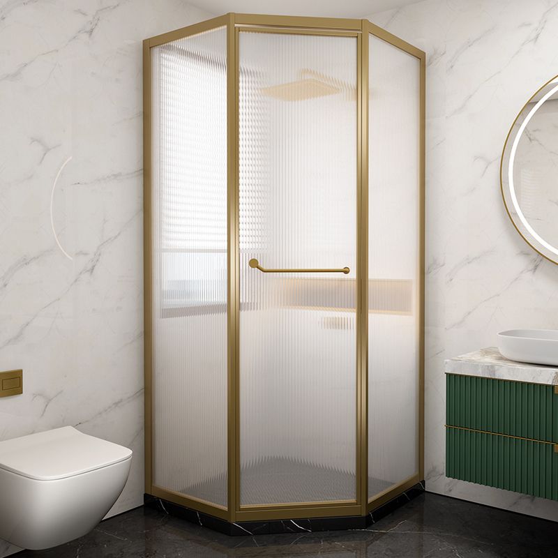 Framed Silver Shower Enclosure Clear Easy Clean Glass Shower Enclosure Clearhalo 'Bathroom Remodel & Bathroom Fixtures' 'Home Improvement' 'home_improvement' 'home_improvement_shower_stalls_enclosures' 'Shower Stalls & Enclosures' 'shower_stalls_enclosures' 'Showers & Bathtubs' 1200x1200_8a99d605-e3e2-48a7-a68d-c6f9d1f4fbbe