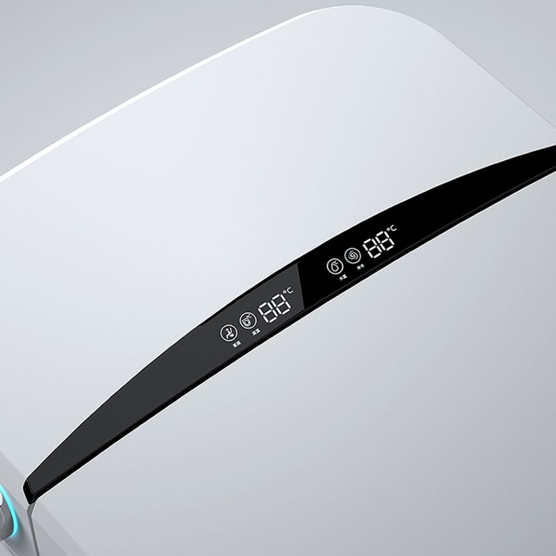 Elongated Toilet Seat Bidet White One-Piece Smart Toilet Bidet with Unlimited Warm Water Clearhalo 'Bathroom Remodel & Bathroom Fixtures' 'Bidets' 'Home Improvement' 'home_improvement' 'home_improvement_bidets' 'Toilets & Bidets' 1200x1200_8a9db7ff-8f35-4176-923d-d713ed5cc126