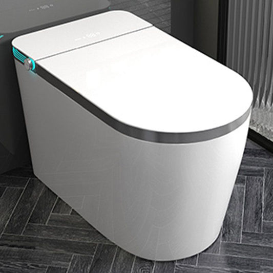 Modern 1-Piece Toilet Bowl Floor Mounted Urine Toilet with Slow Close Seat for Washroom Clearhalo 'Bathroom Remodel & Bathroom Fixtures' 'Home Improvement' 'home_improvement' 'home_improvement_toilets' 'Toilets & Bidets' 'Toilets' 1200x1200_8aa47735-f122-46f8-be29-2d72f7fc3ba1