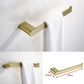 Modern Brushed Brass Bathroom Accessories Hardware Set with Towel Bar Clearhalo 'Bathroom Hardware Sets' 'Bathroom Hardware' 'Bathroom Remodel & Bathroom Fixtures' 'bathroom_hardware_sets' 'Home Improvement' 'home_improvement' 'home_improvement_bathroom_hardware_sets' 1200x1200_8aa96201-4a9f-4206-b7a1-afdf29039758