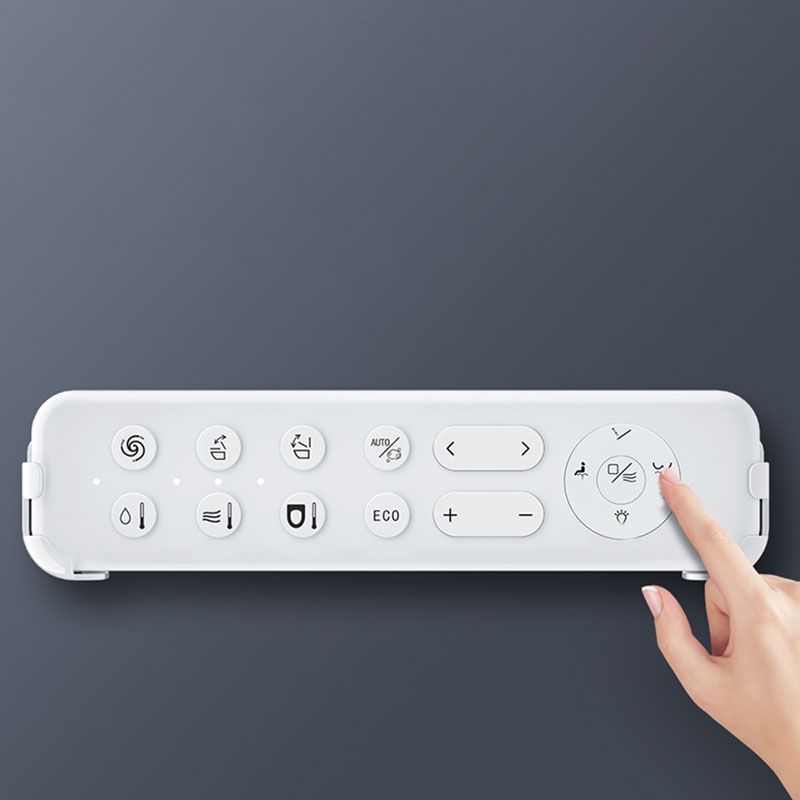 Modern 11.8" H Electronic Elongated Toilet Wall Mounted Bidet Clearhalo 'Bathroom Remodel & Bathroom Fixtures' 'Bidets' 'Home Improvement' 'home_improvement' 'home_improvement_bidets' 'Toilets & Bidets' 1200x1200_8af1b58c-573b-476d-a661-3222b860cf7f