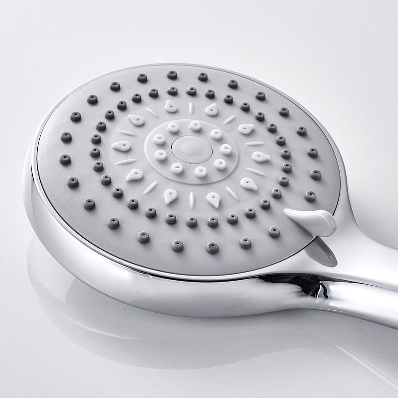 Contemporary Handheld Shower Head High Flow 5-Spray Patterns Wall-Mount Showerhead Clearhalo 'Bathroom Remodel & Bathroom Fixtures' 'Home Improvement' 'home_improvement' 'home_improvement_shower_heads' 'Shower Heads' 'shower_heads' 'Showers & Bathtubs Plumbing' 'Showers & Bathtubs' 1200x1200_8af3f753-d07c-4b62-bd17-3783807f9380