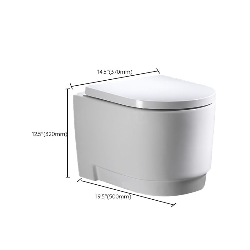 Modern Ceramic Flush Toilet Wall Hung White Toilet Bowl for Washroom Clearhalo 'Bathroom Remodel & Bathroom Fixtures' 'Home Improvement' 'home_improvement' 'home_improvement_toilets' 'Toilets & Bidets' 'Toilets' 1200x1200_8afac41c-1918-4383-9c47-e31c7d57d11d