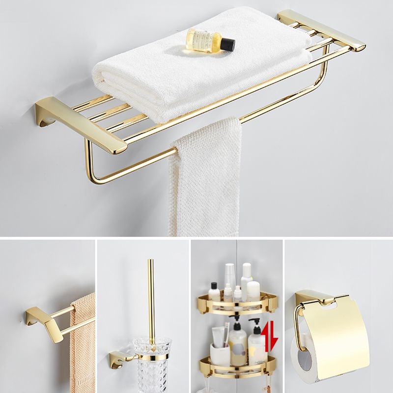 Modern Bathroom Accessories Hardware Set Gold Bathroom Hardware Clearhalo 'Bathroom Hardware Sets' 'Bathroom Hardware' 'Bathroom Remodel & Bathroom Fixtures' 'bathroom_hardware_sets' 'Home Improvement' 'home_improvement' 'home_improvement_bathroom_hardware_sets' 1200x1200_8afe18c4-9af2-4a58-bb60-a50f2c5e79d8