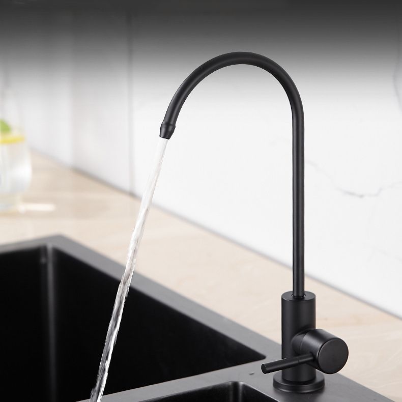 Contemporary Kitchen Faucet Stainless Steel Single Handle High Arc Kitchen Faucet Clearhalo 'Home Improvement' 'home_improvement' 'home_improvement_kitchen_faucets' 'Kitchen Faucets' 'Kitchen Remodel & Kitchen Fixtures' 'Kitchen Sinks & Faucet Components' 'kitchen_faucets' 1200x1200_8b0be683-24f7-4a5f-8257-4faf96b76078