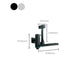 Modern Tub Filler Wall Mount Handshower Swivel Copper Tub Filler with Single Lever Handle Clearhalo 'Bathroom Remodel & Bathroom Fixtures' 'Bathtub Faucets' 'bathtub_faucets' 'Home Improvement' 'home_improvement' 'home_improvement_bathtub_faucets' 1200x1200_8b2125b2-a481-45ec-b217-a62b595c5491