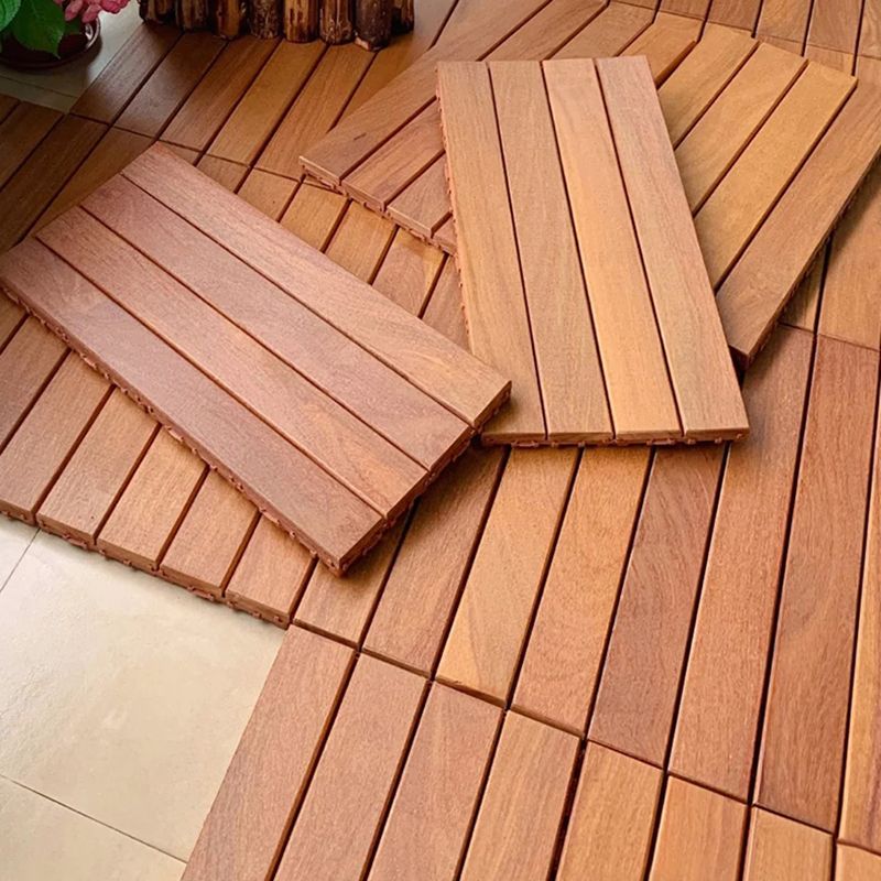Striped Pattern Snapping Decking Tiles Composite Tile Kit Outdoor Patio Clearhalo 'Home Improvement' 'home_improvement' 'home_improvement_outdoor_deck_tiles_planks' 'Outdoor Deck Tiles & Planks' 'Outdoor Flooring & Tile' 'Outdoor Remodel' 'outdoor_deck_tiles_planks' 1200x1200_8b2e2af4-0a8b-468b-a098-c9b1211dd486
