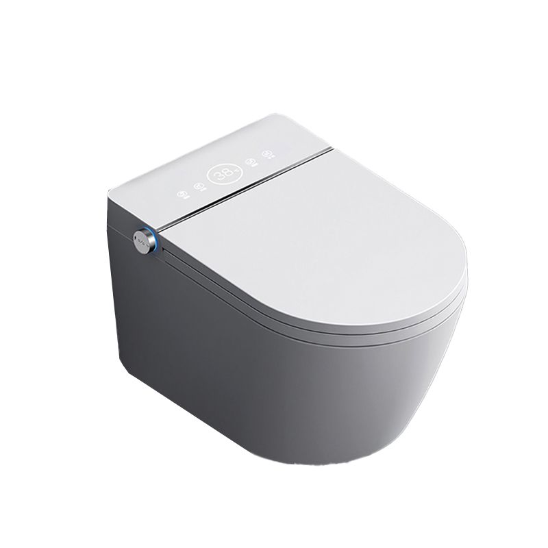 Smart Elongated Toilet with Heated Seat Antimicrobial Wall Mounted Bidet Clearhalo 'Bathroom Remodel & Bathroom Fixtures' 'Bidets' 'Home Improvement' 'home_improvement' 'home_improvement_bidets' 'Toilets & Bidets' 1200x1200_8b52a7ee-bd80-4df4-a94c-a30f53a6e8b7