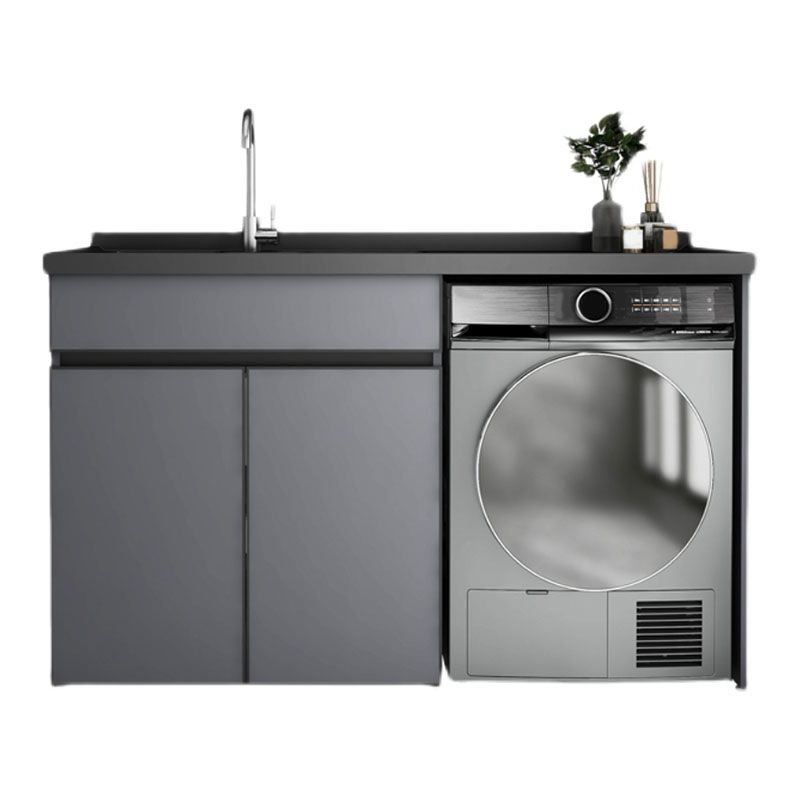 Modern Freestanding Sink Included Bathroom Sink Vanity with Faucet Clearhalo 'Bathroom Remodel & Bathroom Fixtures' 'Bathroom Vanities' 'bathroom_vanities' 'Home Improvement' 'home_improvement' 'home_improvement_bathroom_vanities' 1200x1200_8b5c22a6-66da-41f2-84c9-8238971e3bee