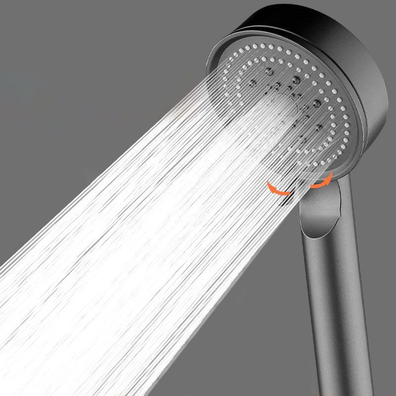 Contemporary Shower Head Combo Handheld Shower Head Plastic Wall-Mount Round Shower Combo Clearhalo 'Bathroom Remodel & Bathroom Fixtures' 'Home Improvement' 'home_improvement' 'home_improvement_shower_heads' 'Shower Heads' 'shower_heads' 'Showers & Bathtubs Plumbing' 'Showers & Bathtubs' 1200x1200_8b5e8af1-0ca4-4fda-8de4-305afb9a8180