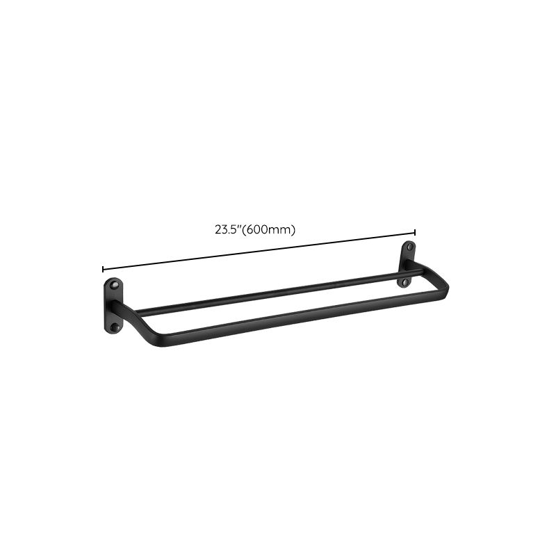 Traditional Bath Hardware Set Black Towel Ring Bath Shelf Bathroom Hardware Set Clearhalo 'Bathroom Hardware Sets' 'Bathroom Hardware' 'Bathroom Remodel & Bathroom Fixtures' 'bathroom_hardware_sets' 'Home Improvement' 'home_improvement' 'home_improvement_bathroom_hardware_sets' 1200x1200_8b84405e-efd1-4a2f-b325-c502a381321b