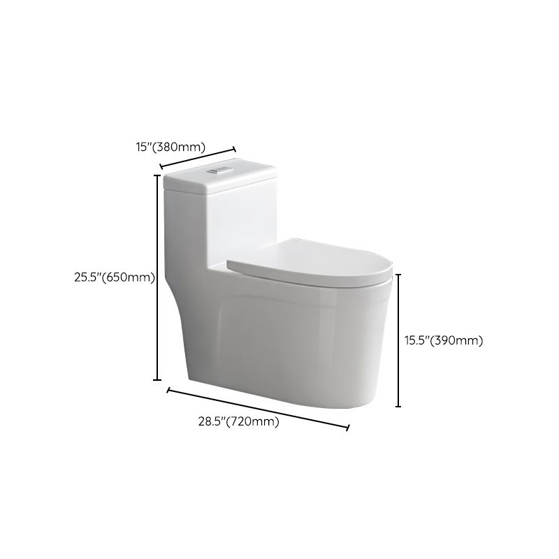 Contemporary Siphon Jet Toilet Bowl White Ceramic All-In-One Toilet Clearhalo 'Bathroom Remodel & Bathroom Fixtures' 'Home Improvement' 'home_improvement' 'home_improvement_toilets' 'Toilets & Bidets' 'Toilets' 1200x1200_8b96f50c-7f2c-44c5-baef-5618db398c67