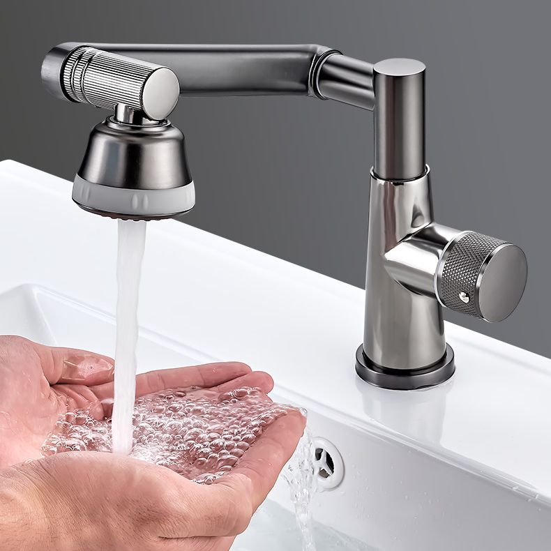 Knob Handle Wide Spread Bathroom Faucet Industrial Vanity Sink Faucet Clearhalo 'Bathroom Remodel & Bathroom Fixtures' 'Bathroom Sink Faucets' 'Bathroom Sinks & Faucet Components' 'bathroom_sink_faucets' 'Home Improvement' 'home_improvement' 'home_improvement_bathroom_sink_faucets' 1200x1200_8ba1abde-457a-4605-86f6-84ad56235726