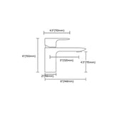 Modern Lever Handles Sink Faucet White Brass Bathroom Sink Faucet Clearhalo 'Bathroom Remodel & Bathroom Fixtures' 'Bathroom Sink Faucets' 'Bathroom Sinks & Faucet Components' 'bathroom_sink_faucets' 'Home Improvement' 'home_improvement' 'home_improvement_bathroom_sink_faucets' 1200x1200_8bbcad7b-0348-48d6-bef5-269094fc4dba