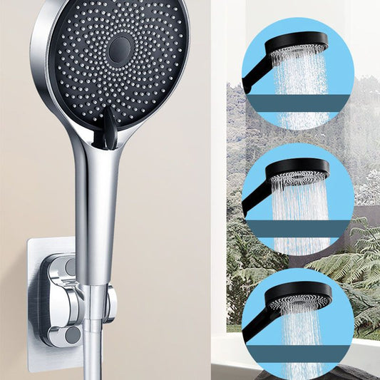 3 Sprays Shower Head Wall-Mount Adjustable Spray Pattern Handheld Shower Head Clearhalo 'Bathroom Remodel & Bathroom Fixtures' 'Home Improvement' 'home_improvement' 'home_improvement_shower_heads' 'Shower Heads' 'shower_heads' 'Showers & Bathtubs Plumbing' 'Showers & Bathtubs' 1200x1200_8bcf3c78-5014-4c77-80b4-400837a16470