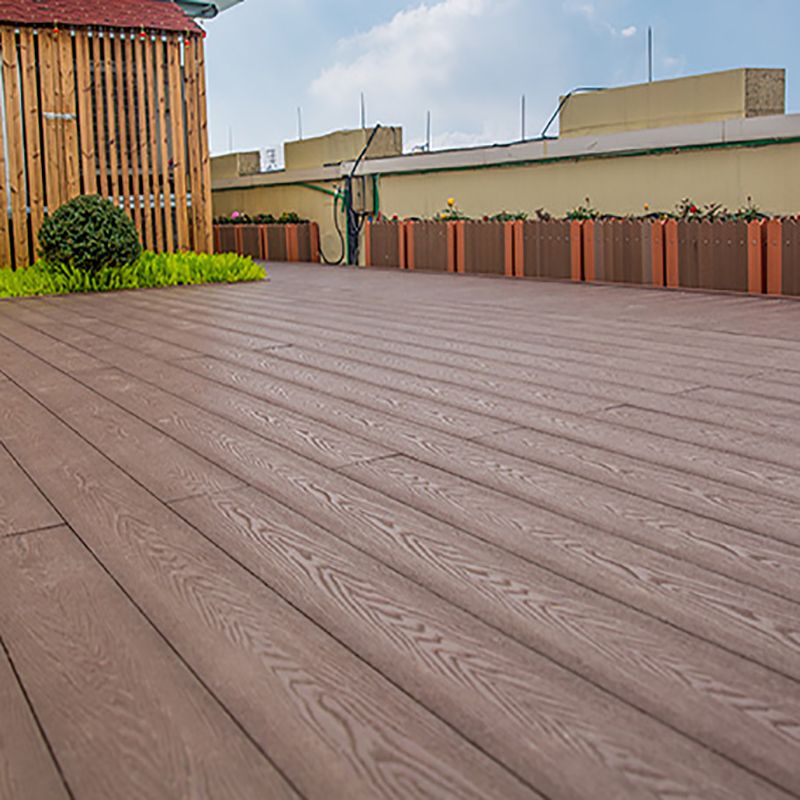 Wire brushed Hardwood Deck Tiles Contemporary Wood Flooring Tiles Clearhalo 'Flooring 'Hardwood Flooring' 'hardwood_flooring' 'Home Improvement' 'home_improvement' 'home_improvement_hardwood_flooring' Walls and Ceiling' 1200x1200_8bd359cb-edee-42ae-b84a-5e180d627793