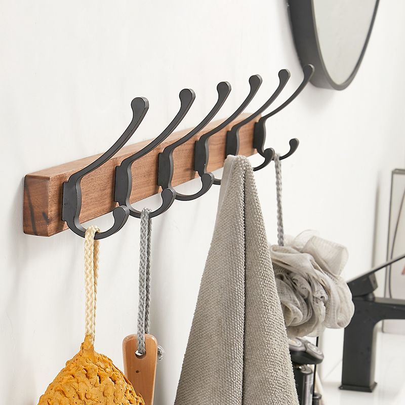 Solid Wood Bathroom Accessory Set Foldable Metal Bathroom Hardware Clearhalo 'Bathroom Hardware Sets' 'Bathroom Hardware' 'Bathroom Remodel & Bathroom Fixtures' 'bathroom_hardware_sets' 'Home Improvement' 'home_improvement' 'home_improvement_bathroom_hardware_sets' 1200x1200_8bd48544-bd58-4127-bdee-1ca07aa4b1e9