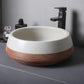 Traditional Bathroom Sink Porcelain Round Vessel with Pop-Up Drain Clearhalo 'Bathroom Remodel & Bathroom Fixtures' 'Bathroom Sinks & Faucet Components' 'Bathroom Sinks' 'bathroom_sink' 'Home Improvement' 'home_improvement' 'home_improvement_bathroom_sink' 1200x1200_8bdf2136-ccfe-40ef-8161-eb72e9191228