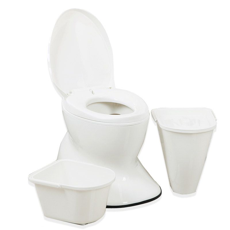 Contemporary Plastic Toilet Floor Mounted Toilet Bowl with Slow Close Seat for Bathroom Clearhalo 'Bathroom Remodel & Bathroom Fixtures' 'Home Improvement' 'home_improvement' 'home_improvement_toilets' 'Toilets & Bidets' 'Toilets' 1200x1200_8bebceba-9dff-4139-9803-dfeecd32fd84