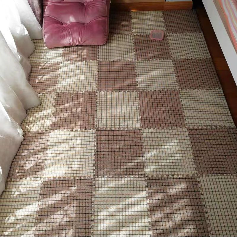Living Room Carpet Tiles Interlocking Square Stain Resistant Carpet Tiles Clearhalo 'Carpet Tiles & Carpet Squares' 'carpet_tiles_carpet_squares' 'Flooring 'Home Improvement' 'home_improvement' 'home_improvement_carpet_tiles_carpet_squares' Walls and Ceiling' 1200x1200_8bf5c08f-342a-4c27-ba44-2d60baf89b8e