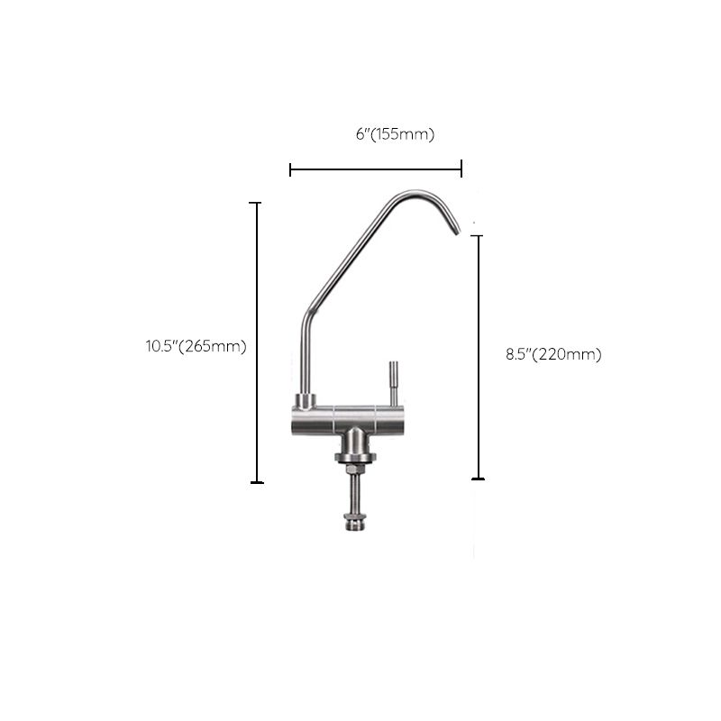 Modern Kitchen Faucet 1-Handle Bar Faucet without Soap Dispenser Clearhalo 'Home Improvement' 'home_improvement' 'home_improvement_kitchen_faucets' 'Kitchen Faucets' 'Kitchen Remodel & Kitchen Fixtures' 'Kitchen Sinks & Faucet Components' 'kitchen_faucets' 1200x1200_8bf5fd88-5a07-4850-ad7e-30d7271a7efc