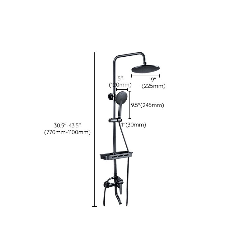 Black Shower Set Full Constant Temperature Copper Bathroom Lift Bath Booster Shower Head Clearhalo 'Bathroom Remodel & Bathroom Fixtures' 'Home Improvement' 'home_improvement' 'home_improvement_shower_faucets' 'Shower Faucets & Systems' 'shower_faucets' 'Showers & Bathtubs Plumbing' 'Showers & Bathtubs' 1200x1200_8bf6ffb3-4d70-488f-9eef-87c38ce4c198