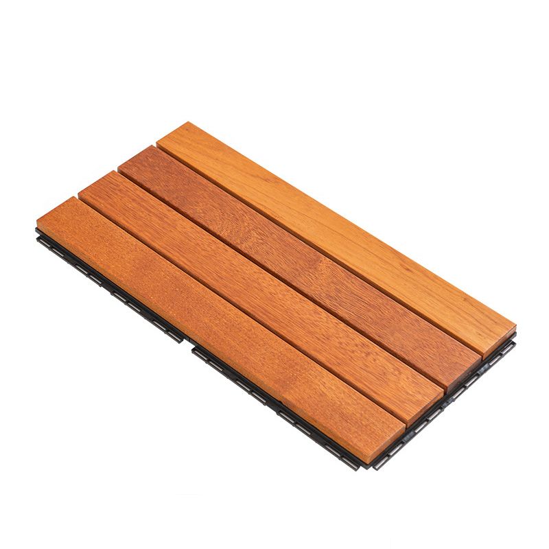 Tradition Smooth Wood Floor Tile Click Lock Teak Wood for Living Room Clearhalo 'Flooring 'Hardwood Flooring' 'hardwood_flooring' 'Home Improvement' 'home_improvement' 'home_improvement_hardwood_flooring' Walls and Ceiling' 1200x1200_8c19a112-828c-4ec6-8ecb-97e9aad82a04