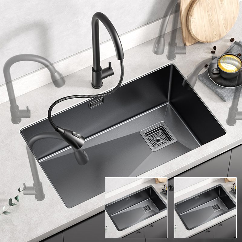 Classic Style Kitchen Sink Stainless Steel Corrosion Resistant Kitchen Sink Clearhalo 'Home Improvement' 'home_improvement' 'home_improvement_kitchen_sinks' 'Kitchen Remodel & Kitchen Fixtures' 'Kitchen Sinks & Faucet Components' 'Kitchen Sinks' 'kitchen_sinks' 1200x1200_8c1e9278-4e43-4b32-99ba-d4825fd27fc5
