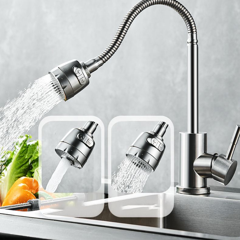 Modern Kitchen Bar Faucet Stainless Steel with Accessories Bar Prep ...