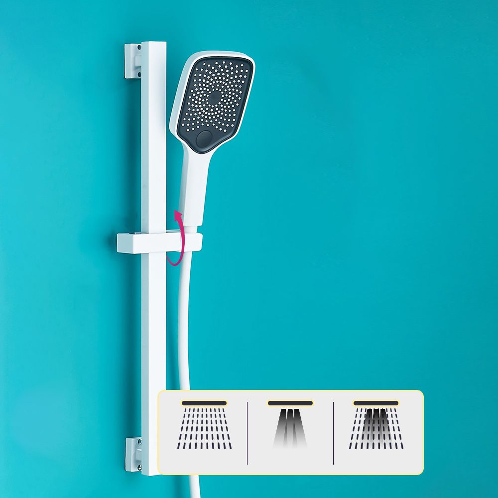 Modern Shower Faucet Stainless Steel Slide Bar Included Shower Trim Clearhalo 'Bathroom Remodel & Bathroom Fixtures' 'Home Improvement' 'home_improvement' 'home_improvement_shower_faucets' 'Shower Faucets & Systems' 'shower_faucets' 'Showers & Bathtubs Plumbing' 'Showers & Bathtubs' 1200x1200_8c4d37f7-4e8a-4704-9d2b-9fea14efa9d8