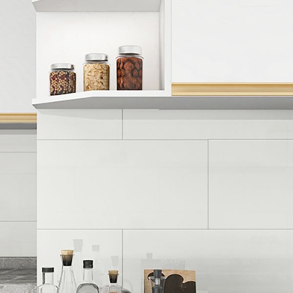 10 Pack 12" X 23" PVC Rectangular Peel & Stick Field Tile Kitchen and Bathroom Backsplash Clearhalo 'Flooring 'Home Improvement' 'home_improvement' 'home_improvement_peel_stick_blacksplash' 'Peel & Stick Backsplash Tile' 'peel_stick_blacksplash' 'Walls & Ceilings' Walls and Ceiling' 1200x1200_8c5725ff-8606-4edd-a364-6f9df557a792