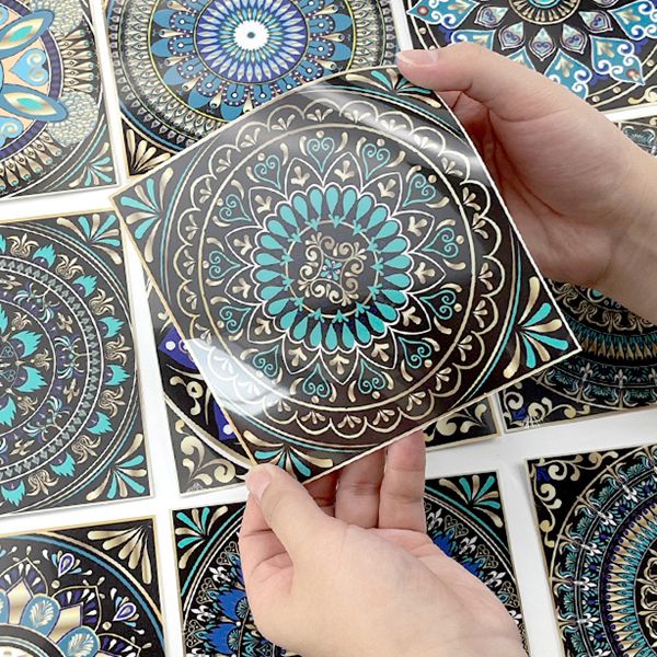 PVC Peel & Stick Mosaic Tile Square Mosaic Tile Wallpaper with Waterproof Clearhalo 'Flooring 'Home Improvement' 'home_improvement' 'home_improvement_peel_stick_blacksplash' 'Peel & Stick Backsplash Tile' 'peel_stick_blacksplash' 'Walls & Ceilings' Walls and Ceiling' 1200x1200_8c6a81fe-dc04-4b89-bc95-50ebac760a8c