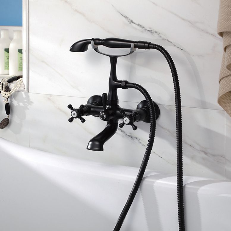 Traditional Style Freestanding Tub Filler Copper Floor Mount Freestanding Tub Filler Clearhalo 'Bathroom Remodel & Bathroom Fixtures' 'Bathtub Faucets' 'bathtub_faucets' 'Home Improvement' 'home_improvement' 'home_improvement_bathtub_faucets' 1200x1200_8c6ef3d1-4004-4cce-9edd-11dab6619bab